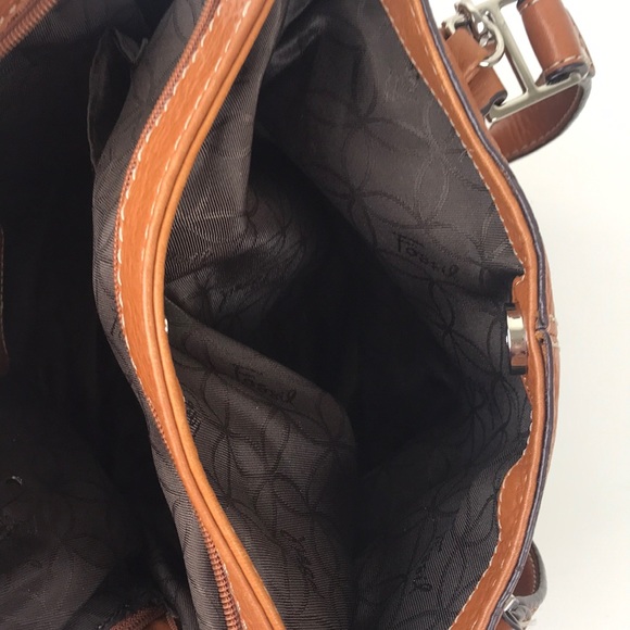Fossil | Pebbled Leather 3 Compartment Handbag - Picture 6 of 8